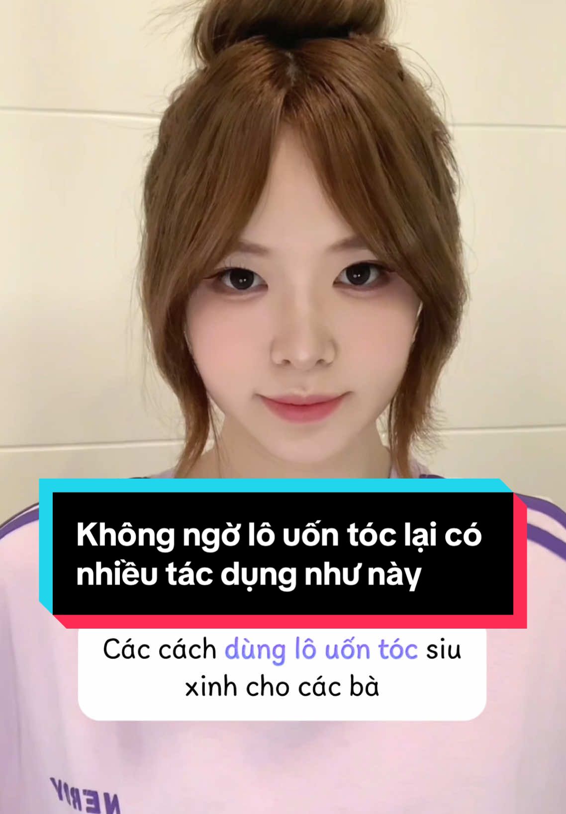 Các bà dùng lô cũng có thể làm được mấy kiểu tóc xinh đó nha #lamtocdep 