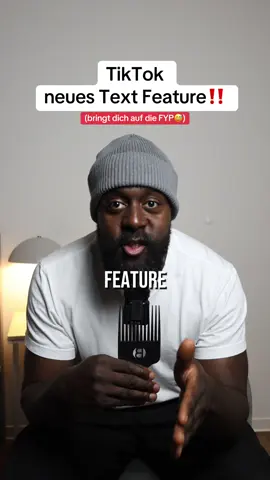 Kurzes Tutorial zum neuen TikTok Feature. Kennst du das?#tiktoktext #tiktoktips #smallcreator #socialmedia #tiktokfeature 