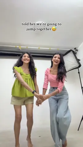 She still hasn’t realized that it’s a prank😅😅