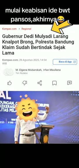 dulu ngurusin krjaan guru dgn masukin anak nakal ke barak,lalu ngurusin krjaan ortu dgn bikin aturan jam malam,lanjut ngurusin krjaan disdik dgn ngurusin jam masuk sekolah,kini kdm ngurusin krjaan polisi dgn aturan knalpot motor biar viral trus#fypage #kdm #dedimulyadi #fujian #djpanda #videoviral 