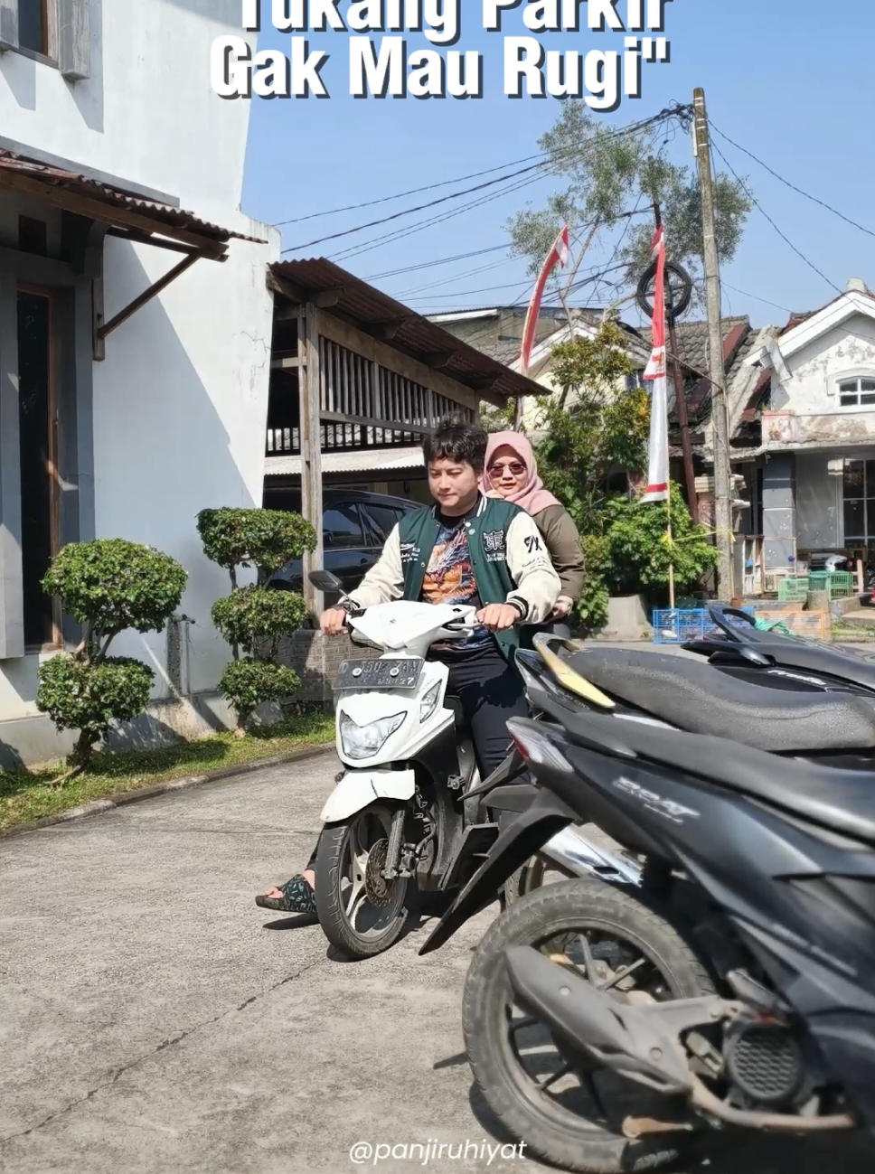 tukang parkir memang gak mau rugi ya?? #drama #panjiruhiyat #komedi 