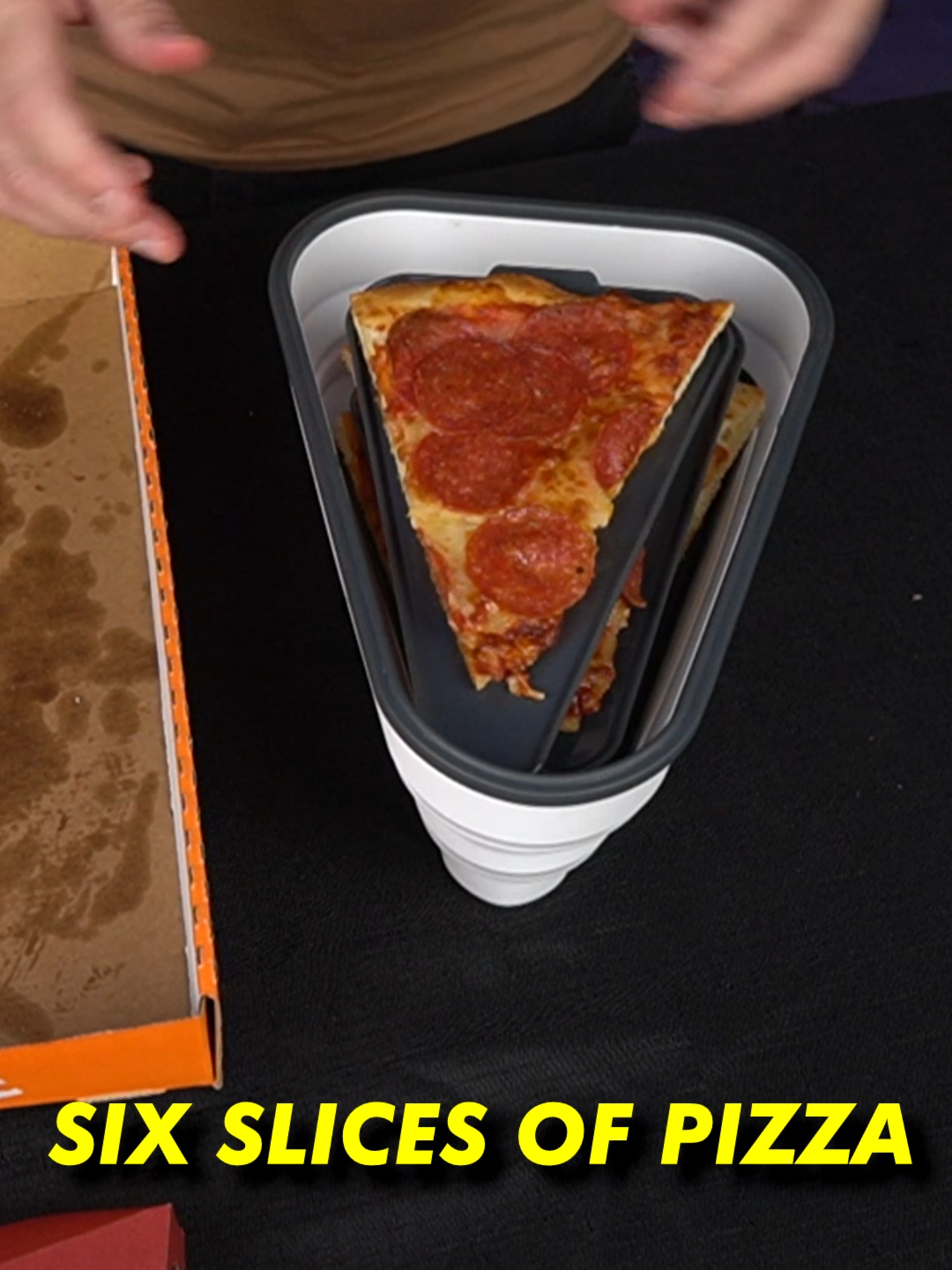Reusable Pizza Storage Container 🍕 | The Pizza Pack #gadgets #pizza #pizzapack #kitchengadgets #kitchenfinds #amazon #amazonfinds #sharktank #asseenonsharktank