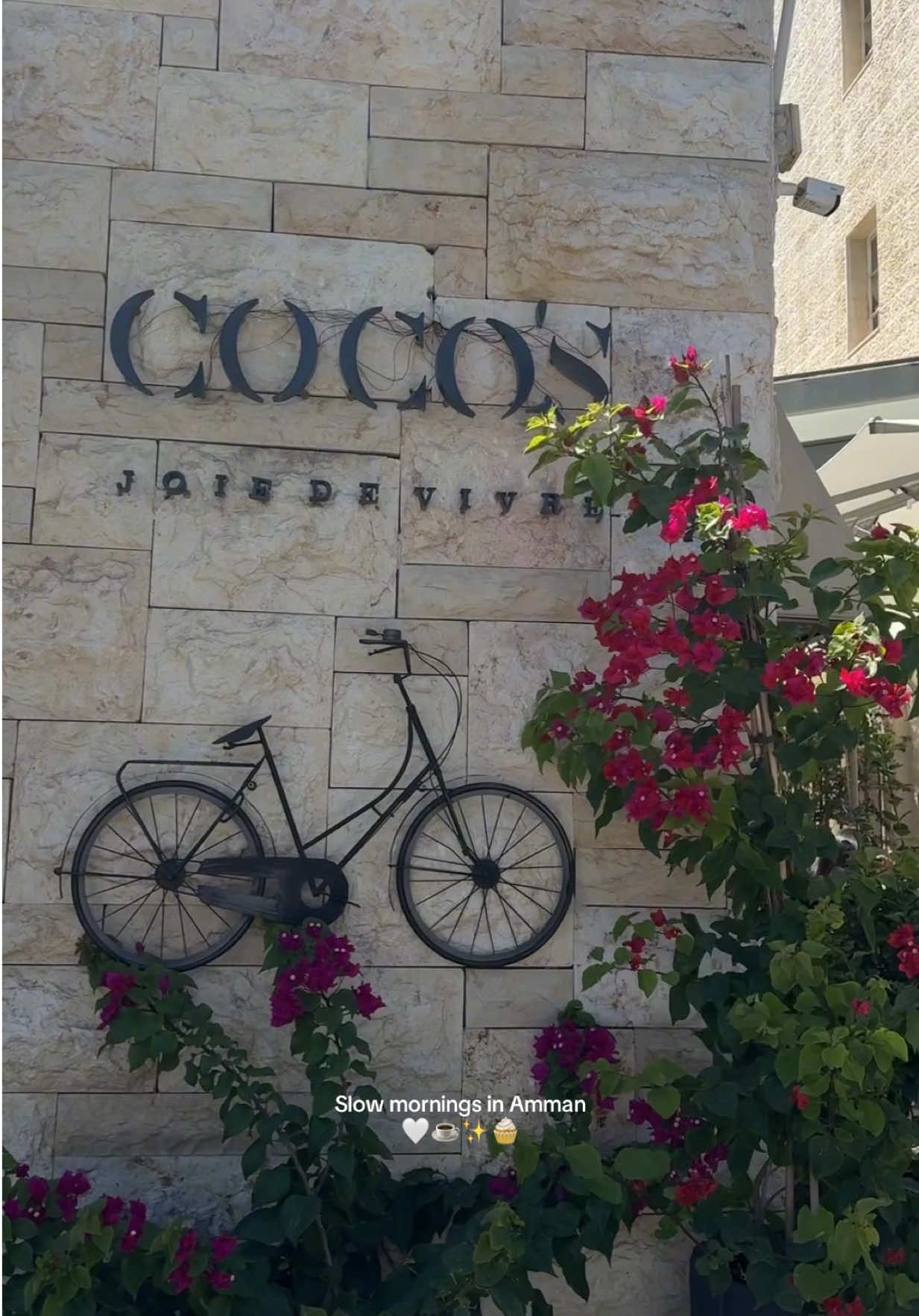 Coffee mornings in Amman 🧁☕️ #amman #coffee #cocos #ammancafes #fyp 