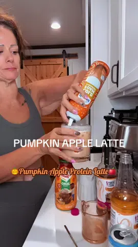Pumpkin Apple Iced Coffee….yes please! 🎃🧋🍎✨🍁🍎🧋🎃  #icedcoffee #pumpkin #coffee #morningroutine #latte  I used Proffee Queen @DRAG UP COFFEE use TONYA to save  @Skinny Mixes use TONYA42 to save @Nurri from @Sam’s Club Creamer is @Coffee mate Salt is @Walmart 