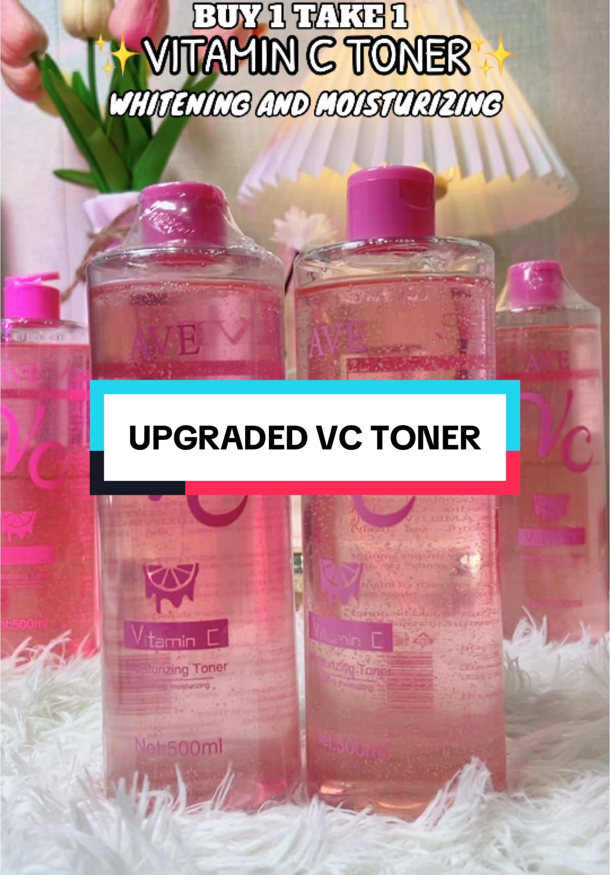 upgraded na mas nakakaputi #vctoner500ml #vctoner500mlbuy1take1 #upgradedVctoner #fypage 