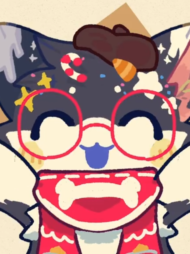 The original video has been deleted 😞 Credits: @阿香阿U (BiliBili) #furry #kemono #furryfandom #bilibili #chibikemono 