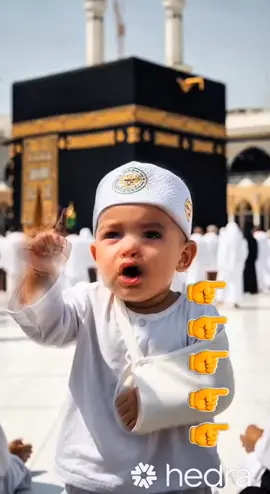 Cute 🥰 Baby Dua In Maka 🕋  #cutebaby #islamic_video #dua #maka #madina 