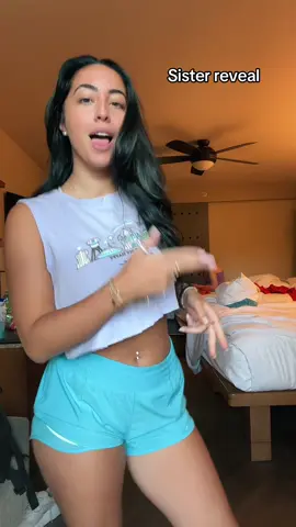 She hates this shit 🤣 #giannataylor #sister 