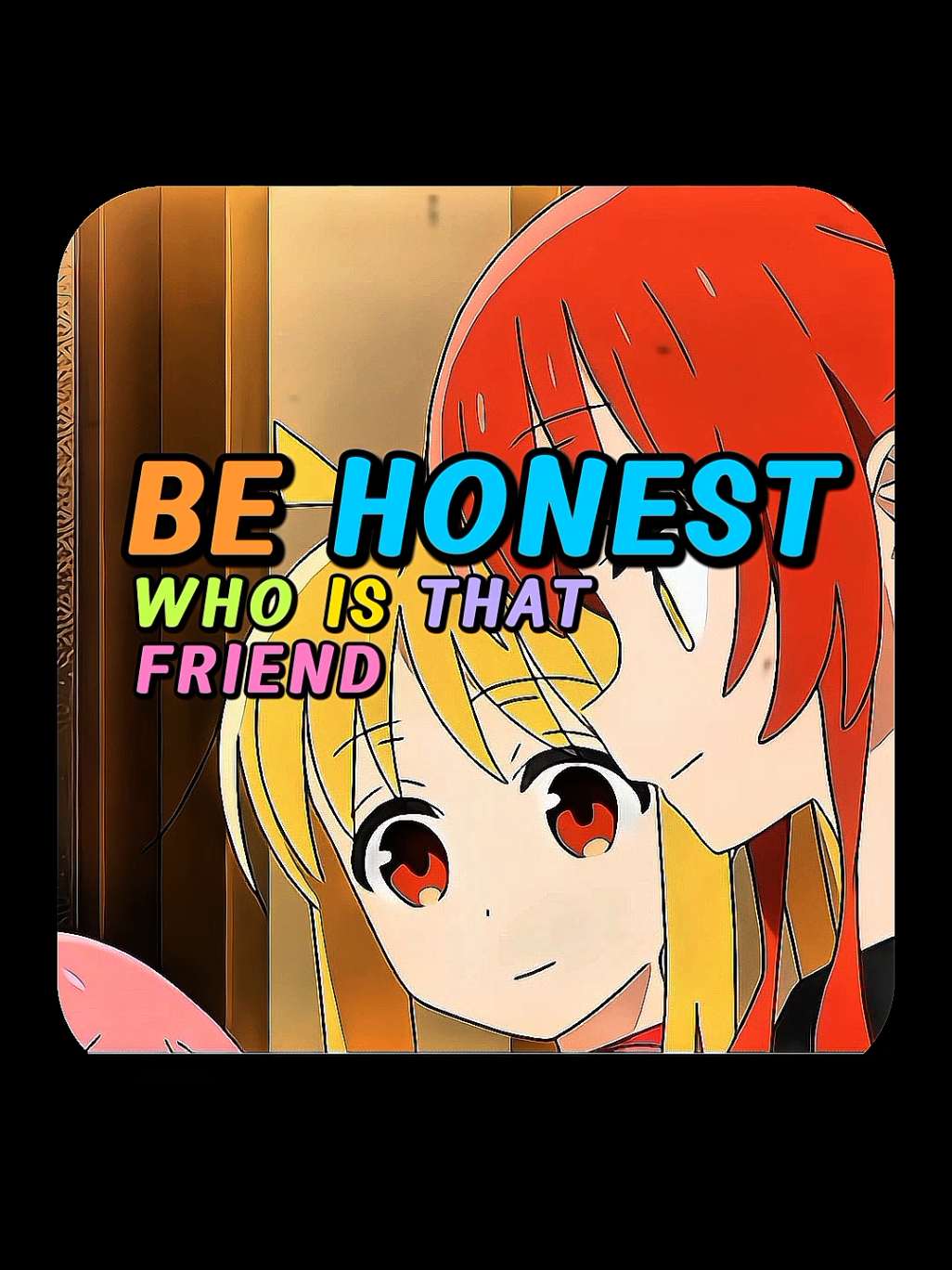 @Mention that friend 👋 #hopelesscore #ikuyokita #bocchitherock #hopecore #anime 
