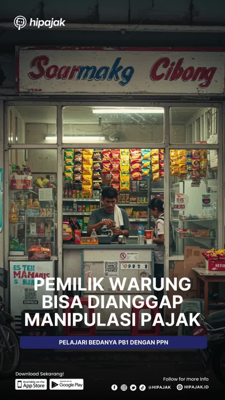 Pemilik warung bisa kena tuduhan manipulasi pajak kalau salah bedain PB1 dan PPN PPN tidak dikenakan untuk makanan dan minuman yang disajikan langsung. Tapi, makanan kemasan, frozen, atau untuk dijual ulang bisa kena PPN. Restoran, warung, dan kafe umumnya kena PB1, bukan PPN tapi kalau kamu produksi sendiri lalu jual retail, PPN bisa berlaku. Banyak pelaku F&B bingung soal bedanya PB1 dan PPN, padahal kode transaksi dan kewajiban lapornya jelas berbeda. Bahkan, penjualan online bisa kena PPN yang dipungut langsung oleh platform. Salah klasifikasi bisa bikin kamu dianggap manipulasi pajak. Mau tahu cara bedakan PB1 dan PPN biar aman dari masalah? Klik link di bio #pajak #ppn #pb1 #pajakdaerah #coretax #umkm #pajakhariini #pajakusaha #perpajakan #restoran #bisniskuliner #usahakuliner