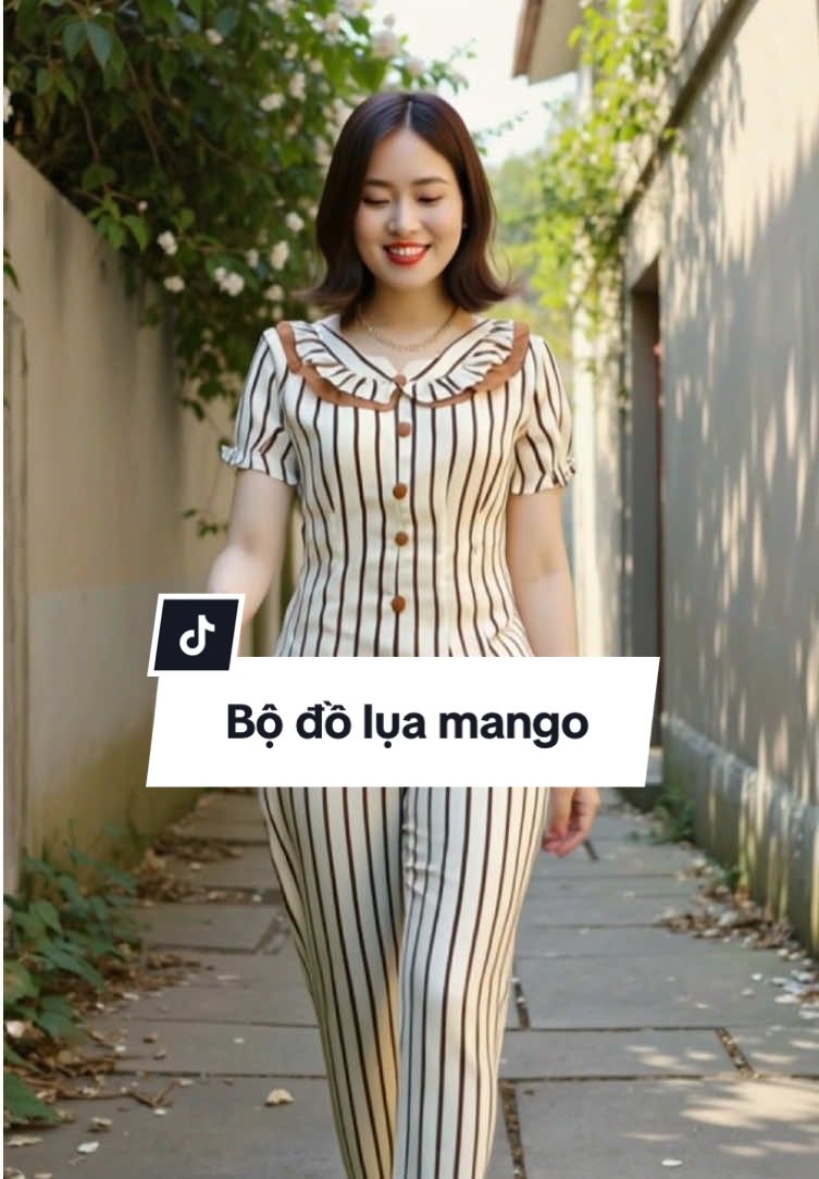 Bộ đồ lụa mango #nguyetnguyetshop #thoitrangnu #bodoluamango #bodomacnha #setdoxinh 