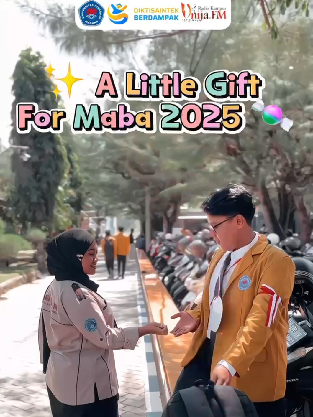 A Little Gift For Maba 2025🤩🤩 #universitaswiraraja #ukkradio #radiounijafm #radiokampus #fyppppppppppppppppppppppp 