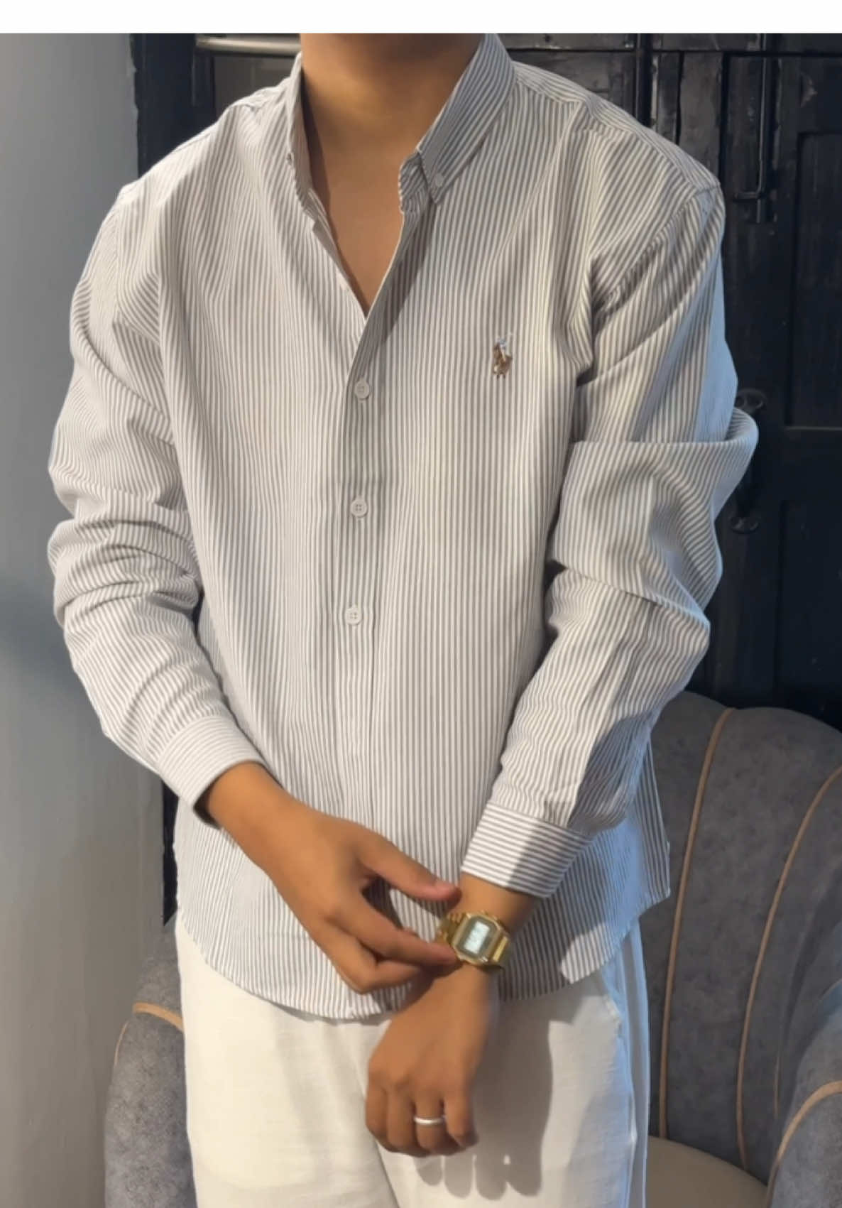 Polo RL Striped Shirt  Size-L,Xl,2Xl,3Xl #sk #skcloset #stripedshirt #oldmoneyoutfits #ralphlaurenshirt 