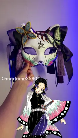 (시노부 胡蝶しのぶ Shinobu Kochou) #kimetsunoyaiba #鬼滅の刃 #胡蝶しのぶ #shinobu #아줌마가면만든다 