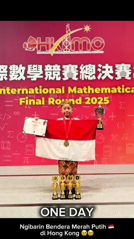 🏆Gold Medalist HKIMO Final Round 2025🏅Merah Putih Berkibar di Hong Kong 🇮🇩🥇✨ #matholympiad #olimpiadematematika #HKIMO #GoldMedalist #bpkpenaburbandung @BPK PENABUR Official @BPK PENABUR Bandung 