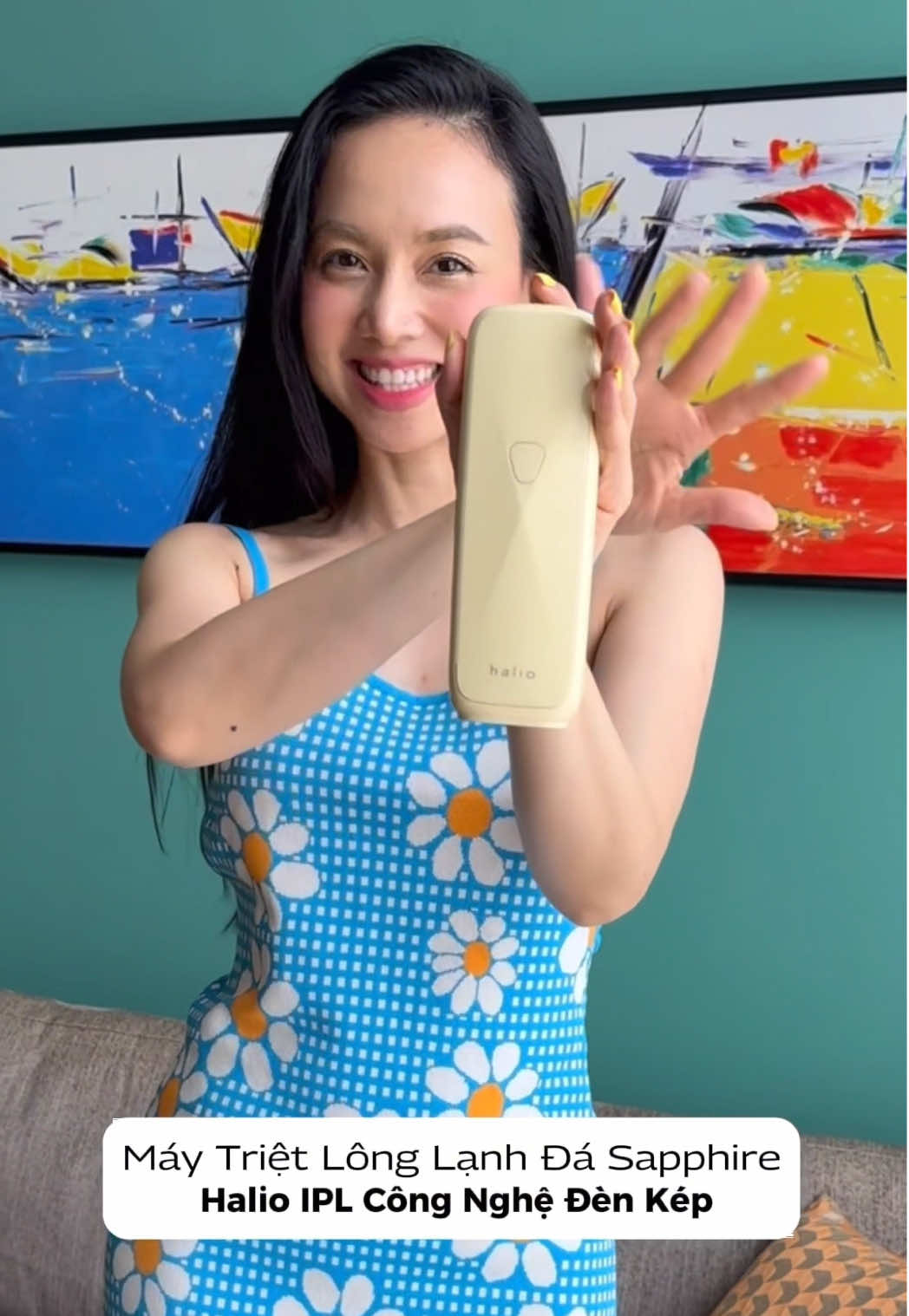 Lông mọc nhanh thì đã có Halio triệt lẹ.😜 #lixibox #maytrietlongHalio #hairremovalhalio #dinhngocdiep