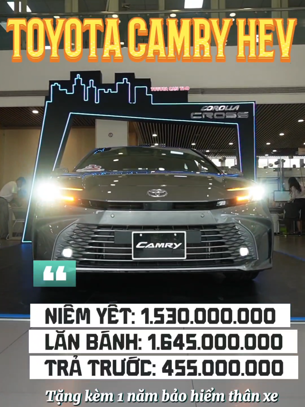 Toyota Camry Sang trọng trong từng chi tiết #hoangphuctoyota  #toyota #Toyotacantho #camry 
