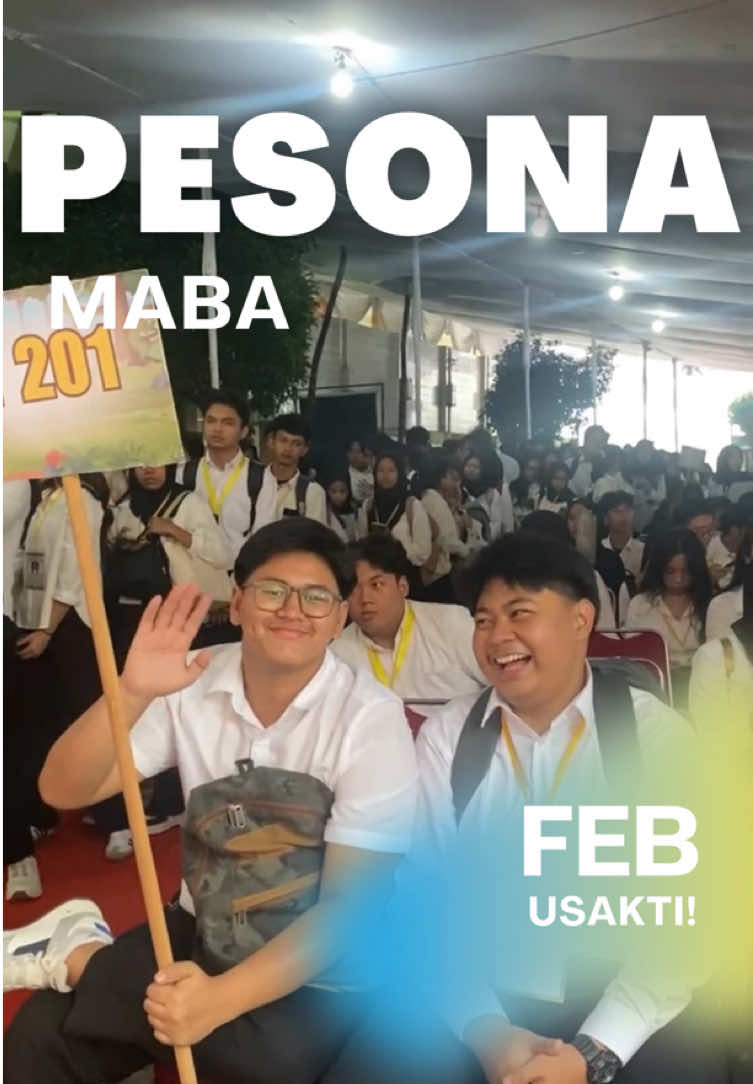 Pesona MABA FEB USAKTI ✨  #trisakti #universitastrisakti #maba #pesona #pkkmb2025 