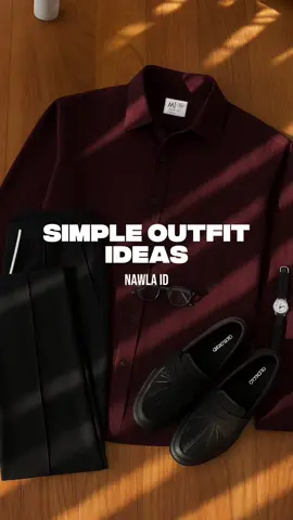 simple outfit ideas #outfitinspiration #outfitideas #outfitpria #kemejapria #pleatedpants 