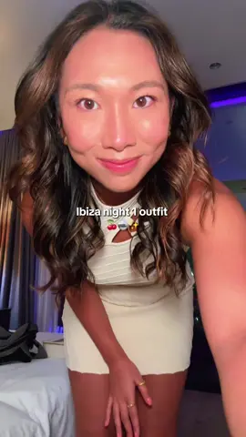 Ibiza nights just hit different 🪩🌊 Wearing my new @Cult Gaia dress that I stole from my travel buddy and I’m obsessed… already planning my next night out here 🥂 Would wear this 100x over. #ibizaoutfits  #partydress  #OOTD  #festivalfashion #beachvibes 