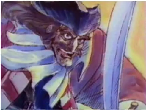 ظهور القرصان فلينت  كان يظهر في مسلسل جزيره الكنز ع هيئة صوره فقط  وكان يظهر ظاحكا بصوت الفنان اللبناني الراحل ميشال ثابت  صورة فلينت في مسلسل جزيره الكنز عام 1978 م 