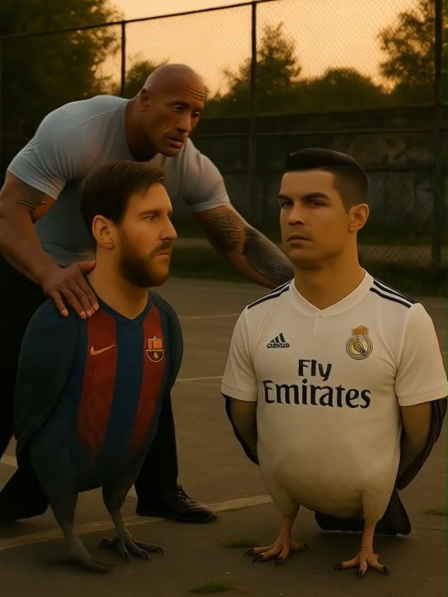 Cry Me A Pigeon - Sad Pigeon Cristiano Ronaldo and his friends ❤️😳🕊️ #crymeapigeon #ronaldo #brainrot #emotional #pigeon #messi #therock #lebron #bestof