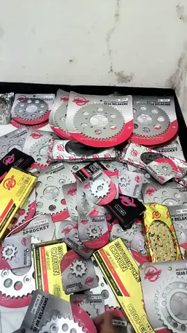 WILWOOD Gear Belakang Tipis ini cocok untuk Supra X 125, Karisma, Revo dan lainnya! Ready ukuran 33-40.