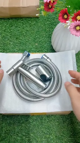 Bộ vòi xịt vệ sinh inox xịt tăng áp#ngadogiadung #voixitvesinh #xitvesinh #voixit #xuhuong 