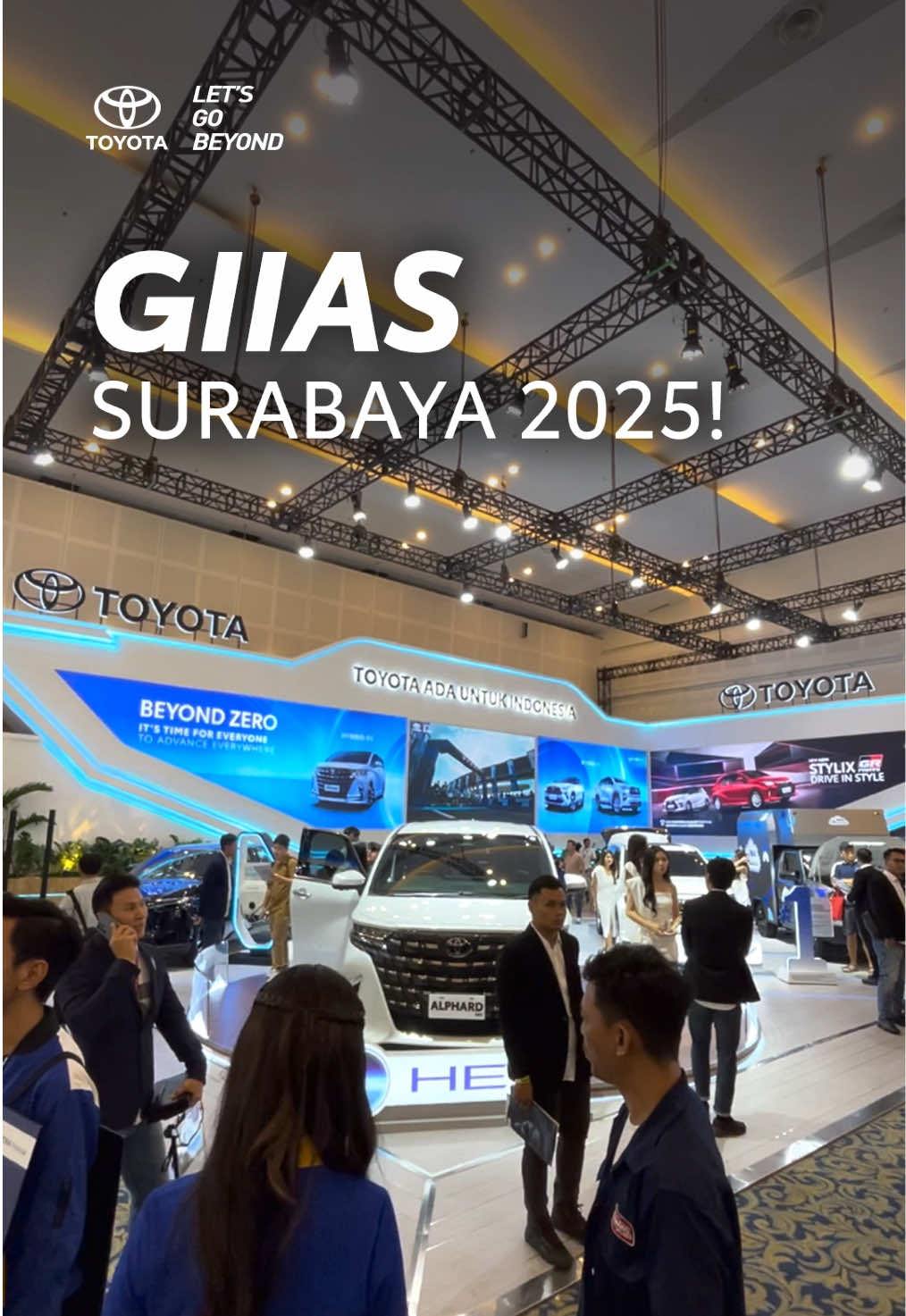 Arek Suroboyo, penasaran ta ada apa aja di booth Toyota selama GIIAS Surabaya berlangsung? Merapat dulu, yuk!  Selain itu ada banyak keseruan yang bikin full senyum seperti berbagai aktivitas seru yang bisa dicoba. Mulai dari Rangga MoJA Photobooth, hingga GR Simulator berhadiah. Matamu juga bakal dimanjakan dengan berbagai lineup mobil Toyota yang elegan dan futuristik. Jangan sampai ketinggalan cobain test drive mobil-mobil Toyota serta ambil penawaran menarik yang tersedia.Langsung aja kunjungi booth Toyota selama GIIAS Surabaya 2025 di Grand City Convex, Convention Hall 3RD Floor, Surabaya, dari tanggal 27 - 31 Agustus 2025! #ToyotaIndonesia #ToyotaGIIAS2025