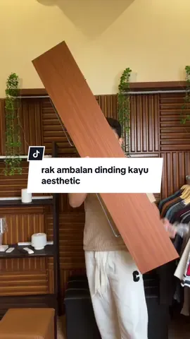 rak ambalan dinding kayu aesthetic bahan kokoh minimalis #rakambalan #rakambalandinding #rakambalankayu #rakambalanminimalis 