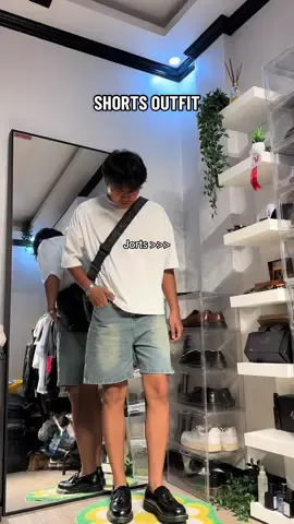 Basic Shorts Outfit #Shortoutfit #Jortsoutfit #howtostylejorts #Fashion #Justuwa #Fyp 