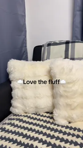 Fluffy, cozy, and cloud-soft pillow cover ☁️ #fyp #pillowcase #furrypillow #pillowcover #sofapillow 