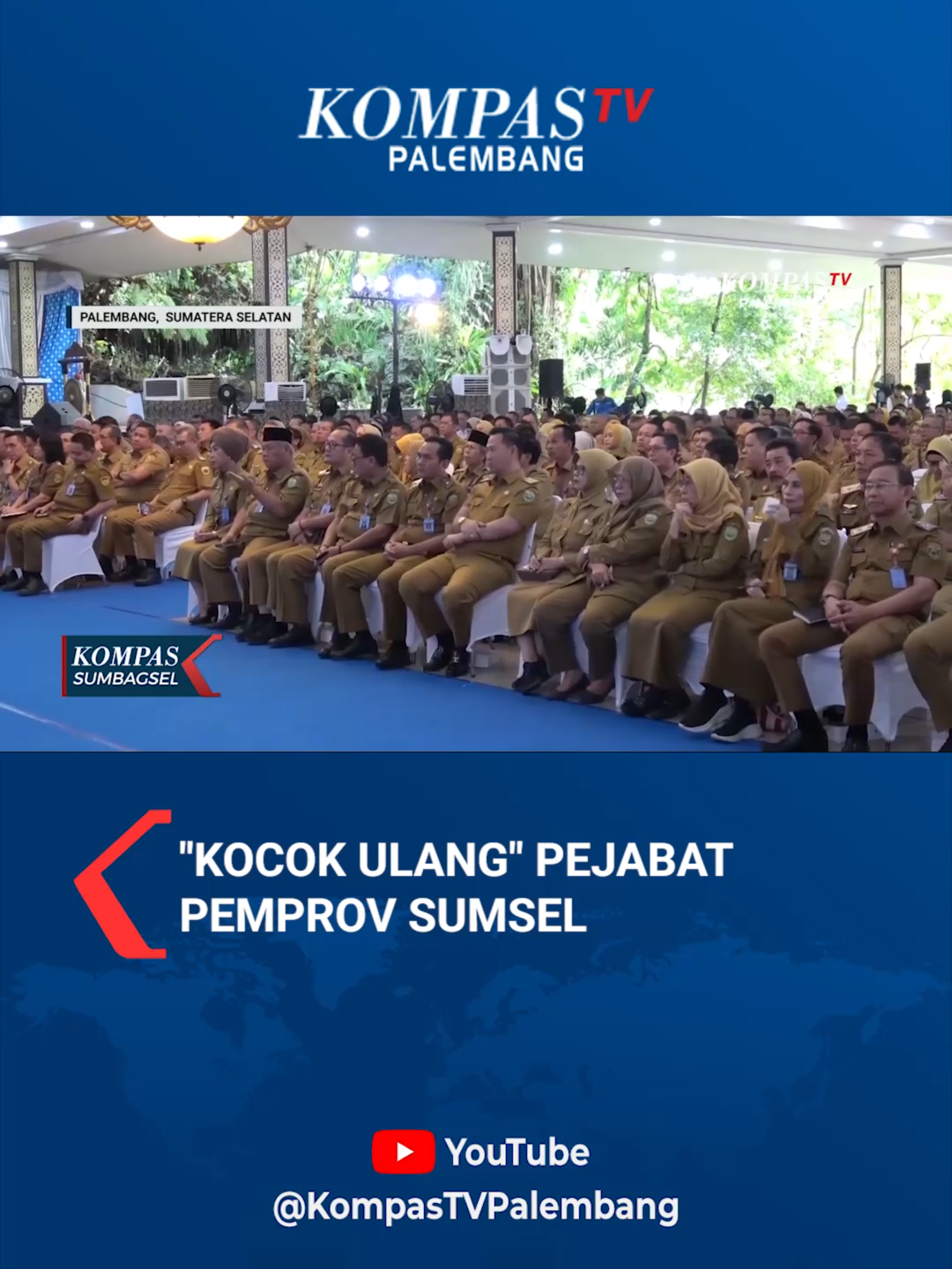 Rotasi Pejabat di Lingkungan Pemprov Sumsel, Strategi Perkuat Program Prioritas Daerah #pemprovsumsel #opd #pejabat