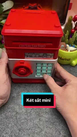 Két sắt mini đựng tiền xài mật khẩu thông minh 