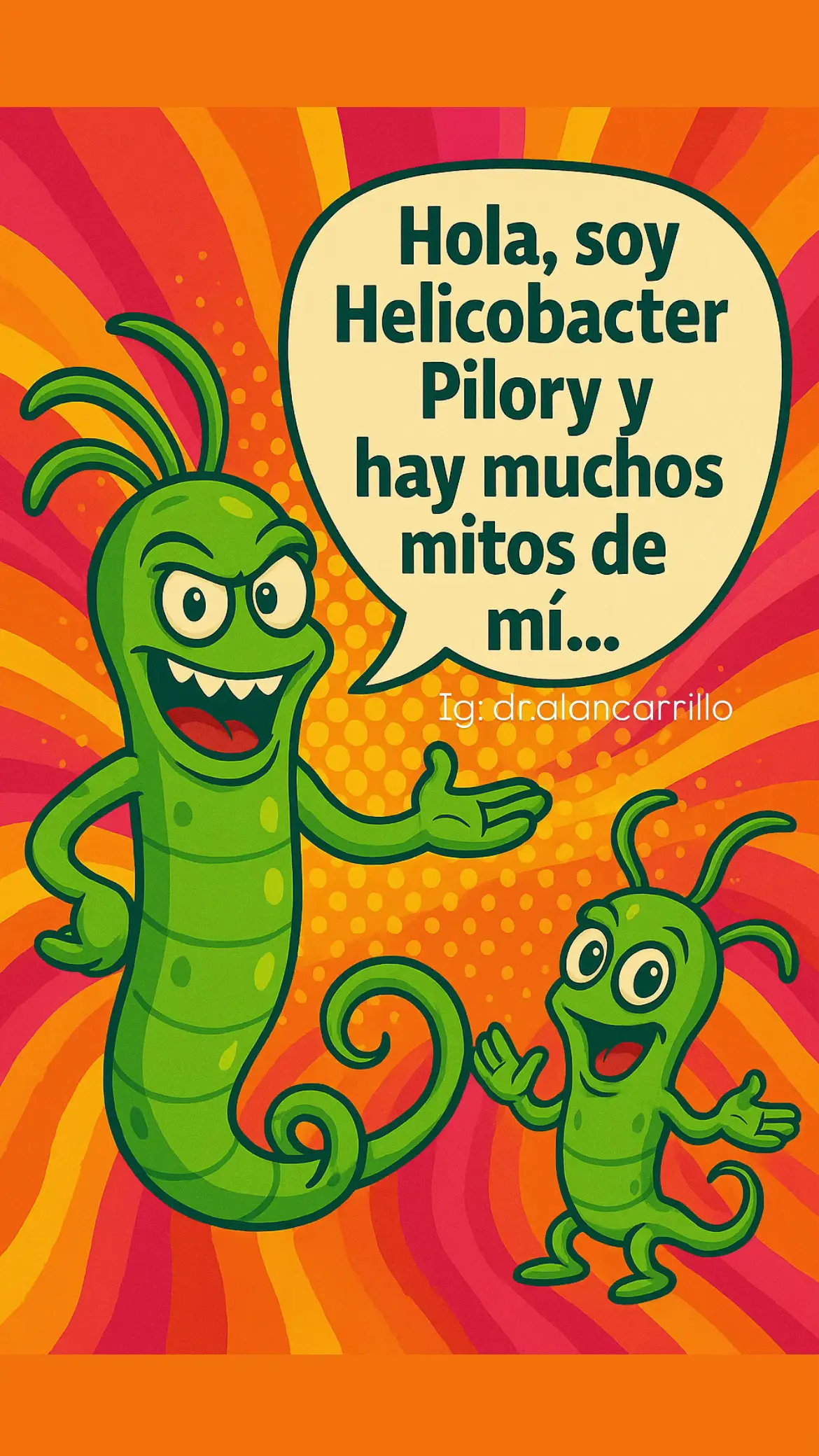 Helicobacter pylori es una bacteria que puede infectar el estómago y producir inflamación de la mucosa gástrica. Su presencia está asociada a enfermedades como gastritis y úlcera péptica, y en algunos casos puede contribuir al desarrollo de cáncer gástrico. El uso de remedios caseros o tratamientos alternativos no elimina la infección. 👉 El único tratamiento eficaz es mediante un esquema antibiótico dirigido, indicado por un médico, lo que permite erradicar la bacteria y prevenir complicaciones. #health #healthy #helicobacterpylori #Gastritis #creatorsearchinsight 