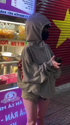 Hoodie zip big boxy nỉ chân cua #aohoodie #thoitrang #xuhuong 