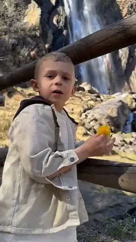 La famille visite une grande cascade ! #nicocaponecomedy #mattia #cascade #familytime #vie 