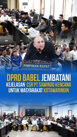 DPRD Provinsi Kepulauan Bangka Belitung menggelar Rapat Dengar Pendapat (RDP) bersama masyarakat dan PT Sawindo Kencana, Kamis (28/8/2025).  Usai rapat, Ketua DPRD Babel, Didit Srigusjaya menyampaikan optimisme penyelesaian sengketa lahan dan memastikan aspirasi masyarakat tetap menjadi prioritas.  “Untuk masalah dengan PT Sawindo, alhamdulillah nanti hari Senin akan dijembatani langsung oleh Kepala Dinas Perkebunan,” ujarnya.  Didit menegaskan, perusahaan bersedia mengakomodasi keinginan masyarakat terkait plasma dan CSR, asalkan sesuai dengan aturan.  #DPRDBabel #CSR #Kotawaringin #BangkaBelitung #BangkaBarat 