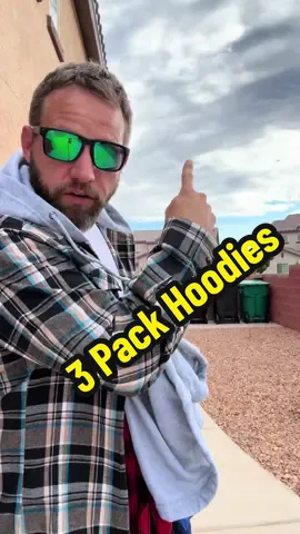 3 pack of hooded flannels for a deal!! #labordaysale #tiktokshopblackfriday #hoodie #mens #fashion 