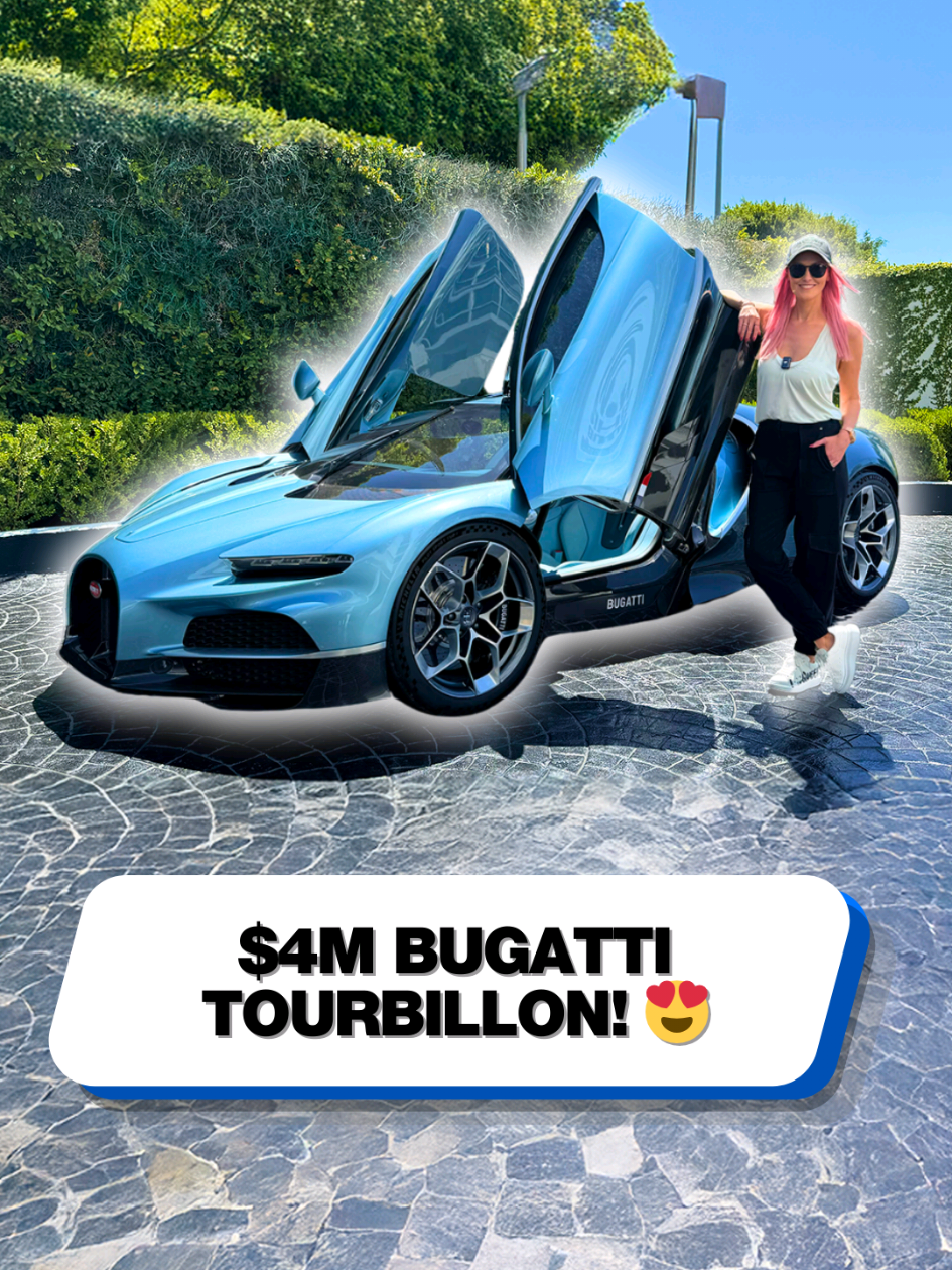 The steering wheel looks like it costs more than the GDP of a small country... 😂 #bugatti #cartok #luxurycars #supercar #supercarblondie 