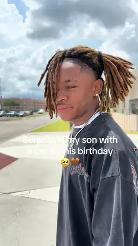 Surprised my oldest with a car for his 17th Birthday (it’s actually 9/1)🫶🏾 He was so grateful just to get the watch,🥹🤎 #carsurprise #17thbirthday 