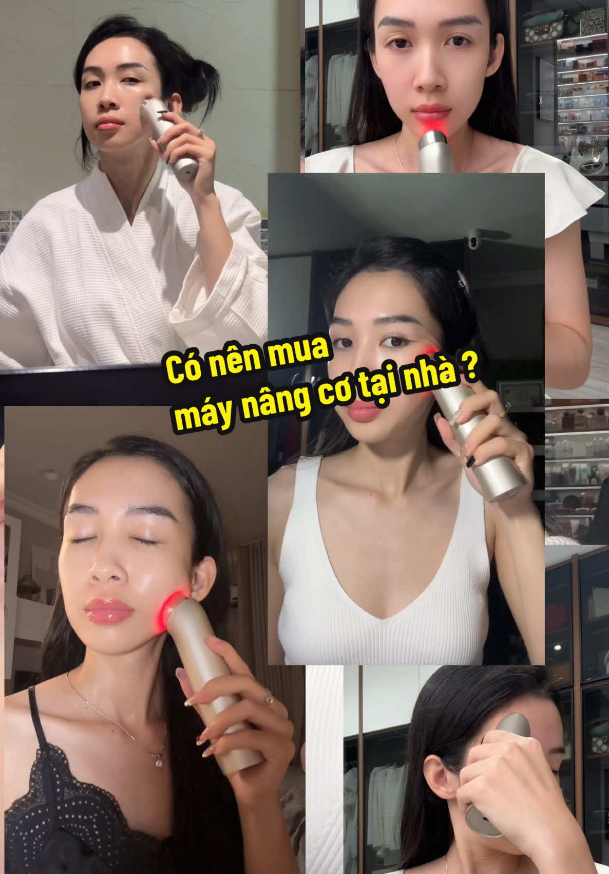 Có nên mua máy nâng cơ đẩy tinh chất tại nhà không ? Câu trả lời ở cuối video nha 😊 #chimely #goclamdep #maynangco #maynangcomaxcare #vpro 