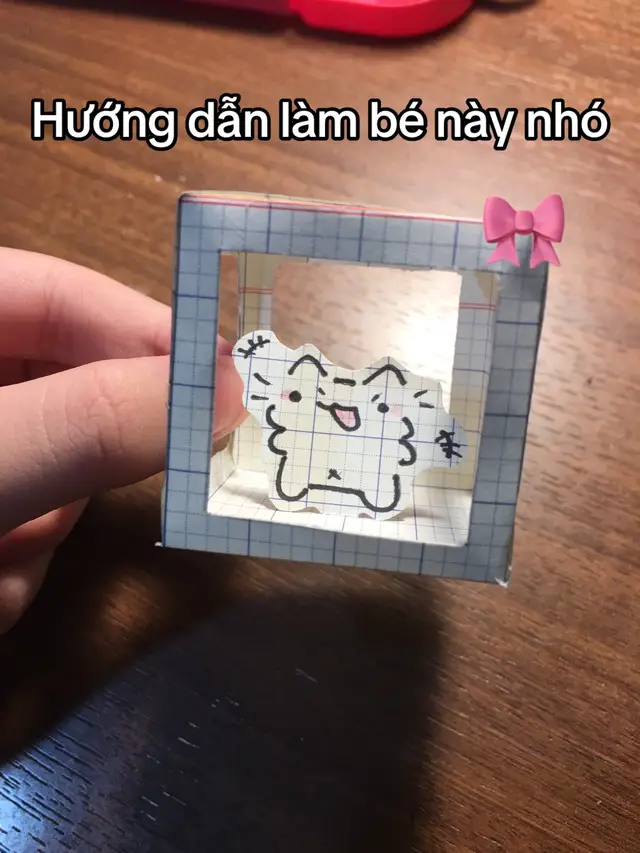 Làm hand made hơi xấu 🥲🥲🥲#handmade #cat #cute #drawing #paper