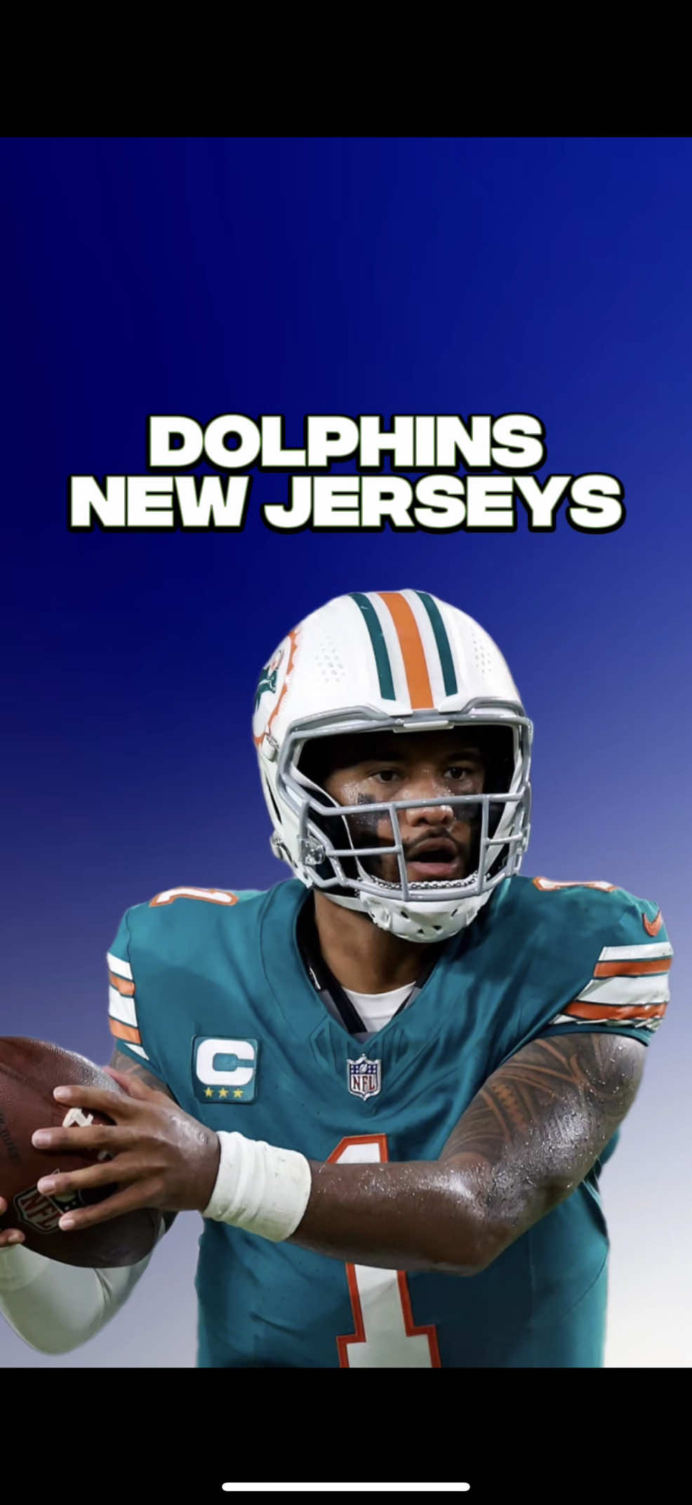 I like the Dolphins new jerseys #nfl #comedy #dolphins 