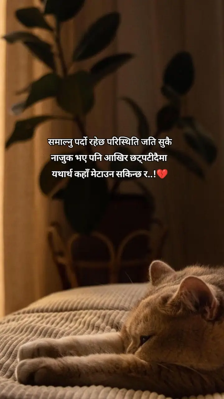 छट्पटीदै मा यथार्थ कहाँ मेटाउन सकिन्छ र 💔#stha9272 #fpyツ #🕉️ 