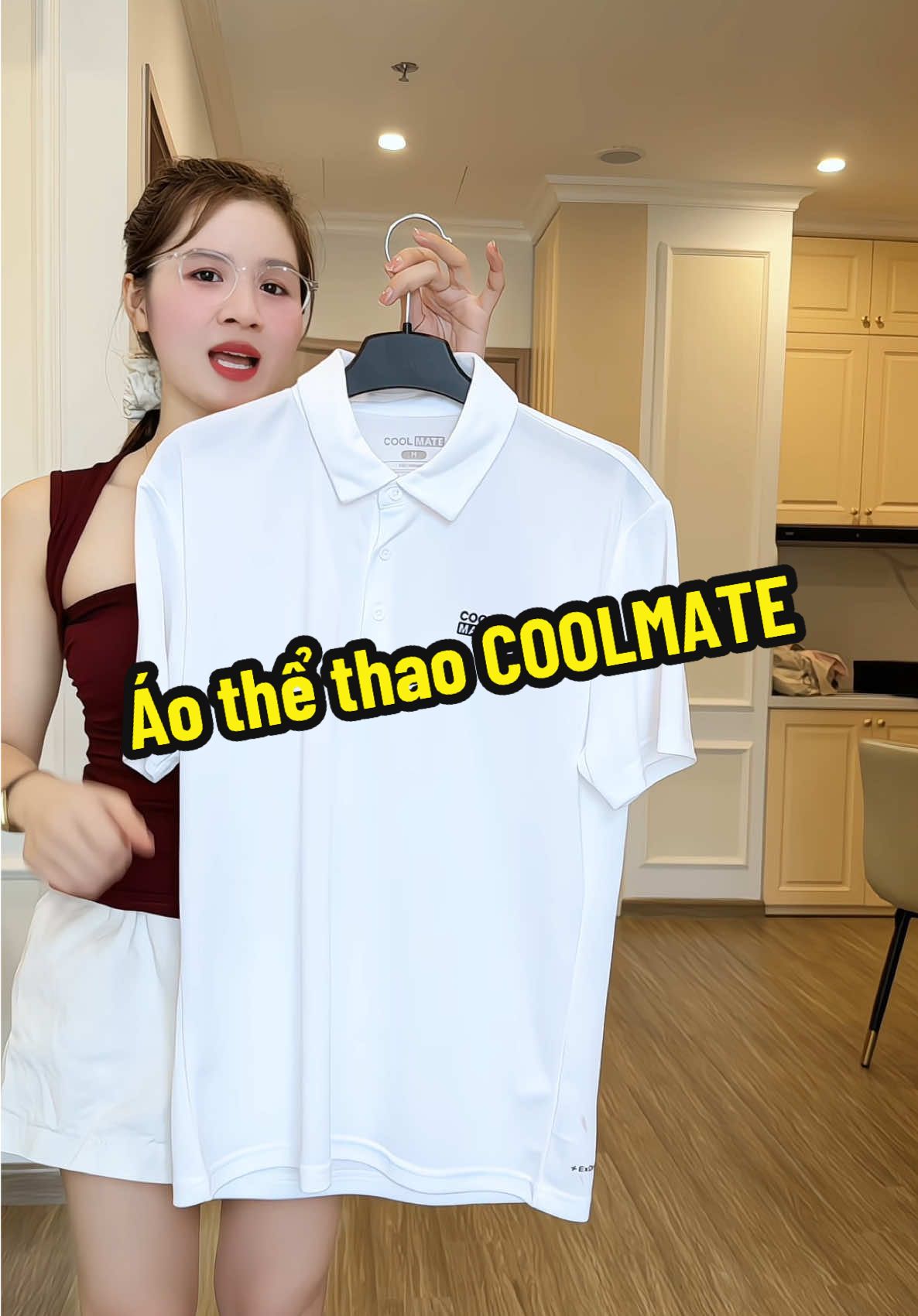 Áo polo thể thao COOLMATE nhẹ, êm và rất biết chiều da nha các anh #COOLMATE #phuongsongsinh #phuongvinguyen #aopolo #aothethao  