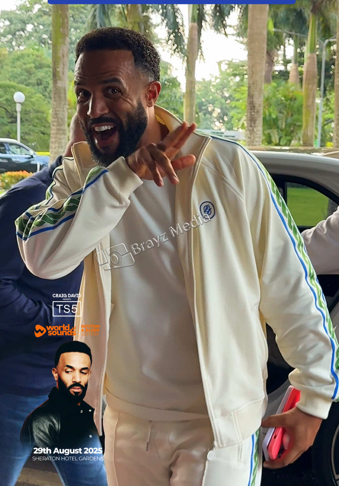 🎶 International R&B Star Craig David is now in Uganda ahead of his World of Sounds Concert! 🇺🇬✨ Music lovers are set for an unforgettable experience. #CraigDavid #WorldOfSounds #Uganda #LiveConcert #BrayzMedia