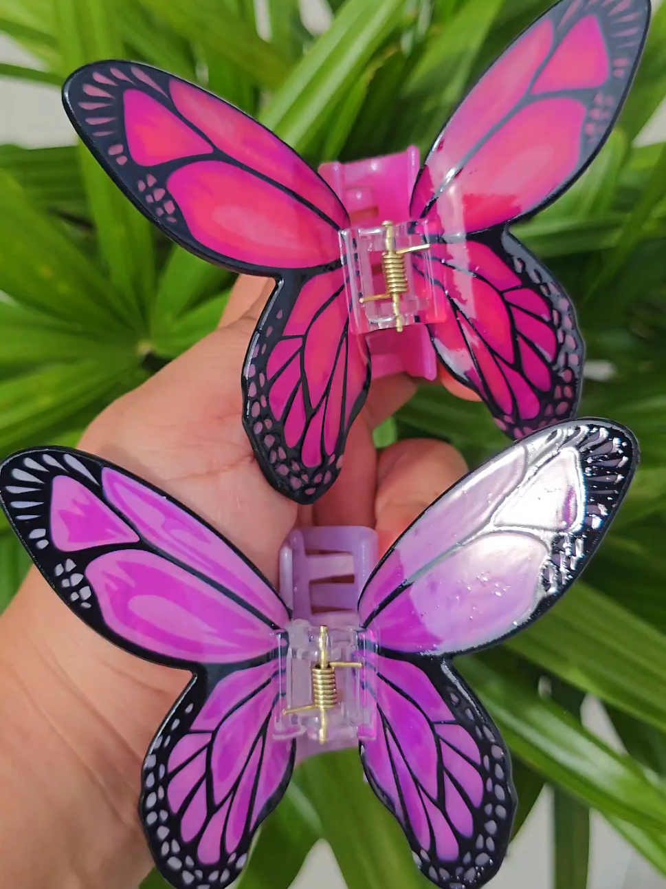 Pregadeiras perfeitas para as apaixonadas por borboletas 🦋😍✨ Pra você brilhar com doçura! 🐝🍯✨