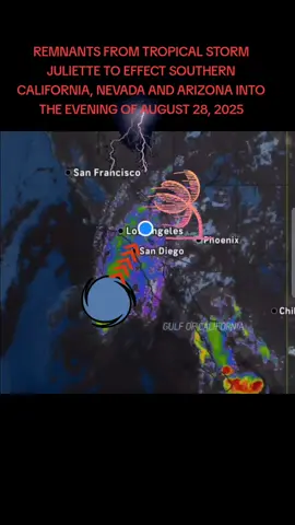 #weather #weathertok #hurricane #california #arizona 
