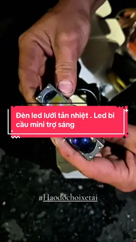 Đèn led lưới tản nhiệt . Led bi cầu mini trợ sáng 55w điện 12v đến 80v #Haodochoixetai #dochoixetai #ledtrosang #dentrosang #bicauled 